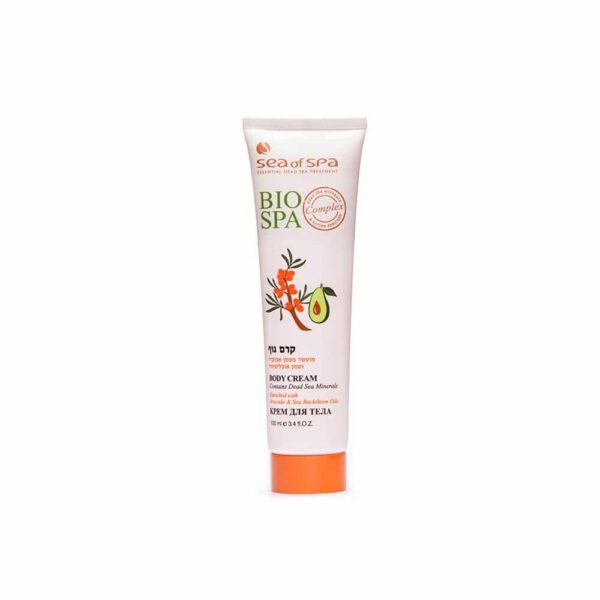 BIOSPA Body Cream with Sea Buckthorn & Avocado Oil (100 ml)