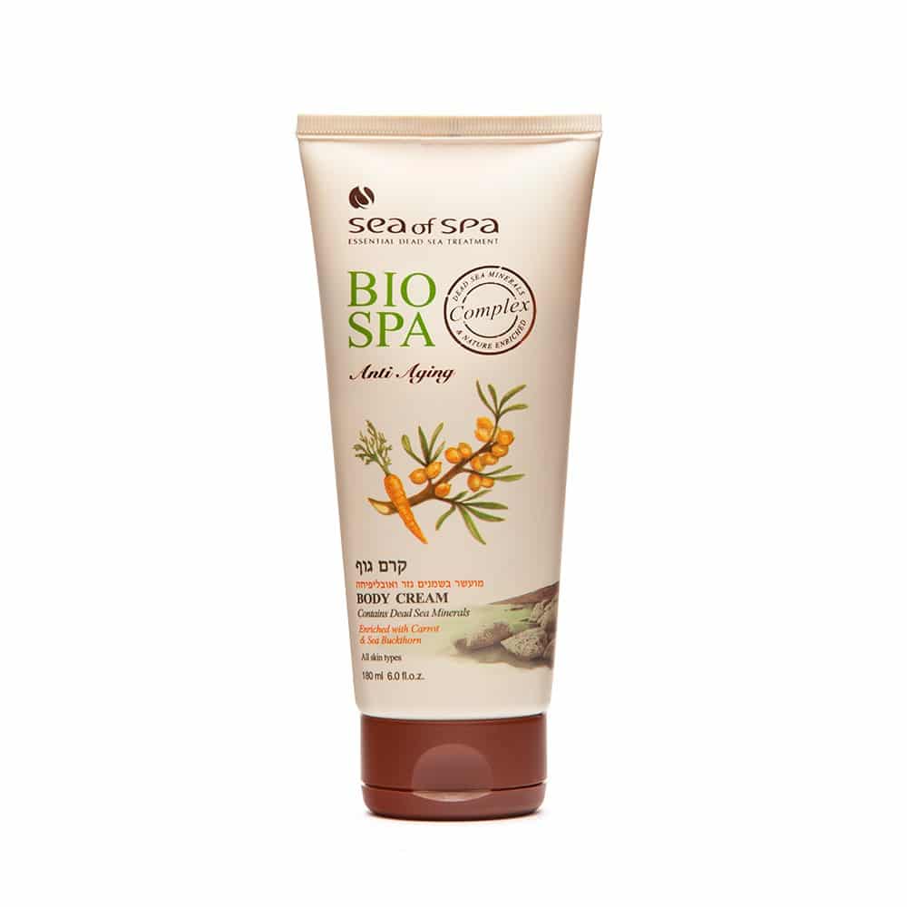 bio spa body cream carrot buckhorn 1 BioSpa Body Cream with Sea Buckthorn & Carrot Oil 1 BioSpa Body Cream with Sea Buckthorn & Carrot Oil