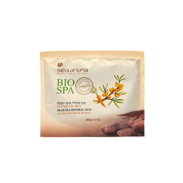 BioSpa Mineral Mud with Sea Buckthorn & Carrot - 600 g