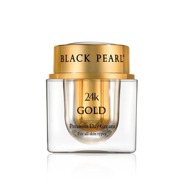 Black Pearl - Precious Gold 24K Day Cream - For All Skin Types - 50 ml