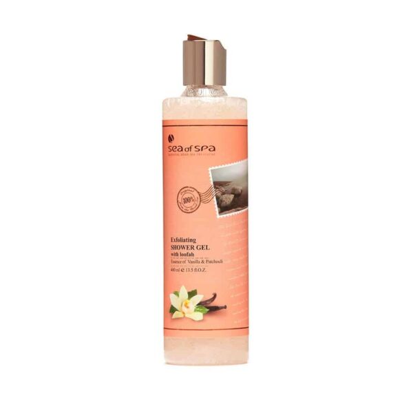 Sea of Spa Exfoliating Body Wash - Vanilla & Patchouli - 400 ml
